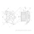 Motor soprador de 12 V de venda quente para RENAULT OPEL